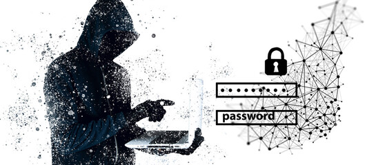 Data protection and cyber security concept
