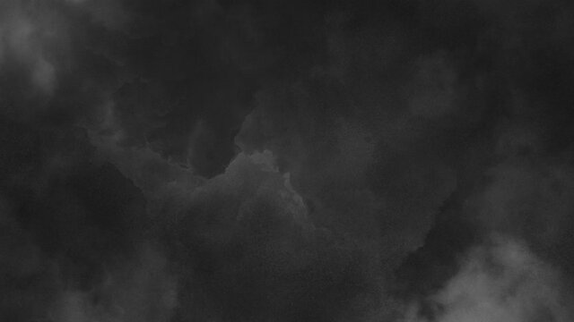 dark cumulonimbus clouds moving in the sky, timelapse.