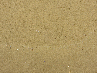 sand beach texture after low tide