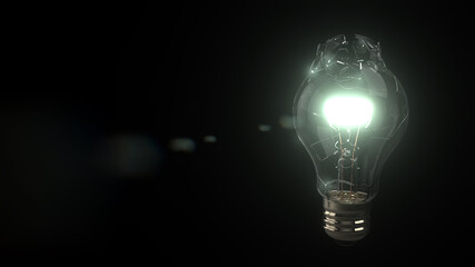 Exploding Light Bulb