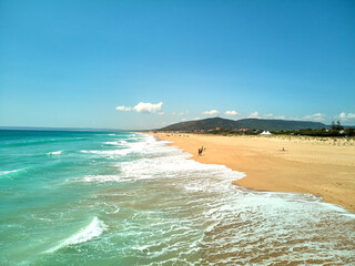 View of Atlanterra area in Zahara de los Atunes, Cadiz