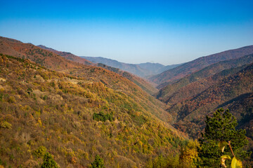 Western Black Sea plateaus and autumn colors