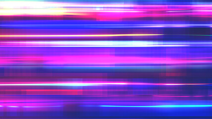 Abstract digital blue purple lines speed motion light background. hi tech concept for business technology.