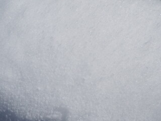 積もった雪の表面