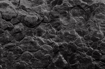 Dark concrete wall background texture for background.