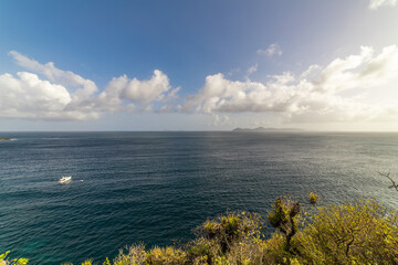 Saint Vincent and the Grenadines, view from   Fort Duvernette