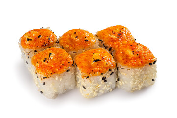 Baked spicy tuna rol