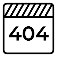 404 error page icon