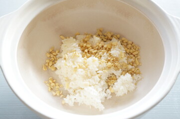 松の実ご飯