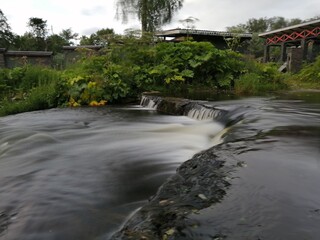 Slantsy, Kushelka, Waterfall