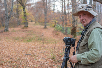 Naklejka premium Western Black Sea plateaus and autumn colors