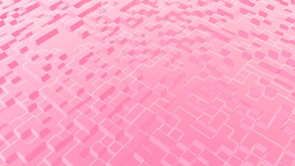 colorful pink pastel 3d dynamic abstract tile light and shadow artistic gradient wavy futuristic texture pattern background
