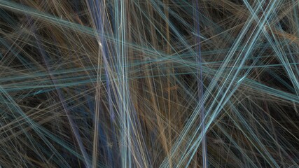 Abstract background of colored glowing lines of fractals of different-colored circles, nebulae, flares. Ultra-modern design for notebook covers and fabrics.