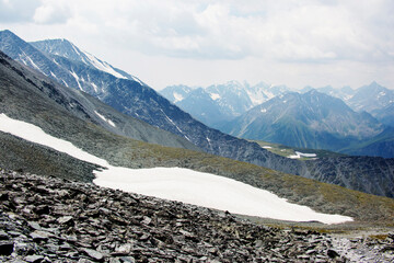 Fototapeta na wymiar Mountain Altai summer landscape, Russia.