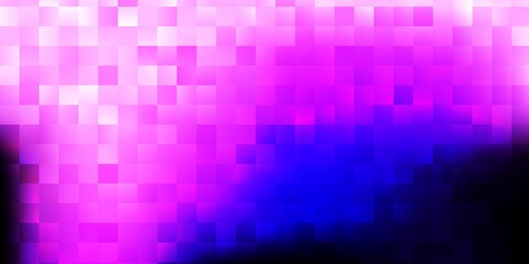 Dark purple, pink vector template with abstract forms.