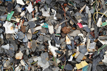 Close-up of lectrical scrap