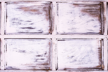 violet wooden background. pink old window. retro door. cracks and scuffs, rustic.
