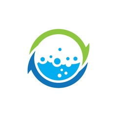 Laundry logo images illustration