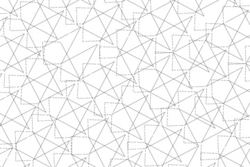 Abstract black and white geometric design. Digital mosaic pattern background, minimalist vector illustration