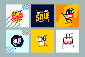 sale banner poster