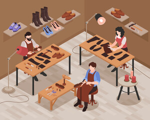 Shoemaker Isometric Composition