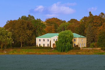 House on the bank of the river