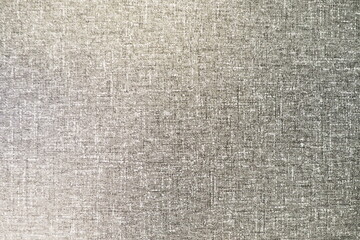 Fototapeta na wymiar Top view of fabric with texture and pattern in shiny grey tone for background and decoration