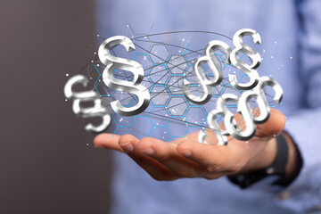 3D rendering law paragraph icons