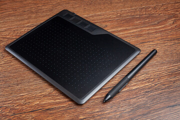 Ggraphic tablet drawing pad with digital pen stylus