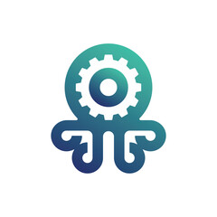 Logo of an Octopus Gear