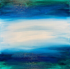 Closeup acrylic painting colorful wallpaper background