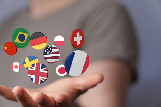 International world flag 3d digital