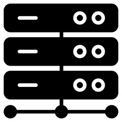 Obraz premium A perfect design vector of network server