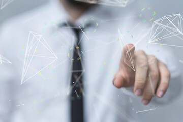 organization network team concept networking.
