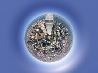San Francisco As A Tiny Planet