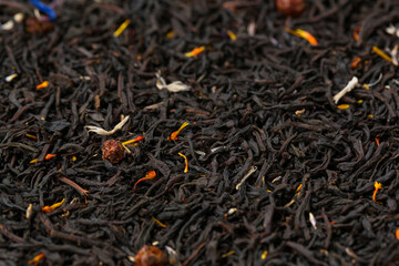 Aroma Black tea in studio
