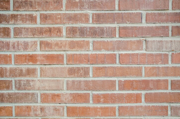 red brick wall