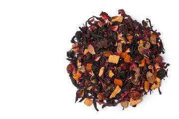 Black ceylonese tea with many dry fruits