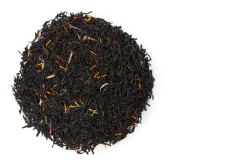 Fototapeta premium Aroma Black tea in studio