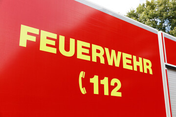 Symbolbild Feuerwehr 112