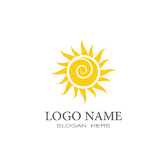 Sun Vector illustration Icon Logo Template design