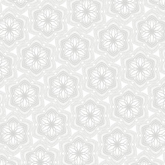 Cute floral pattern on a white background