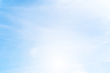 Blue sky texture background, Blue tone clear and fresh at phuket Thailand.