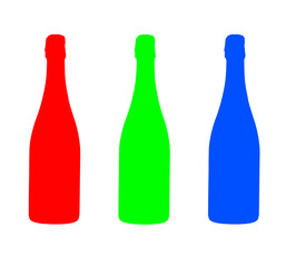 Primary and secondary colours