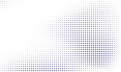 Halftone texture with blue dots. Minimalism, vector. Background for posters, websites, business cards, postcards, interior design.