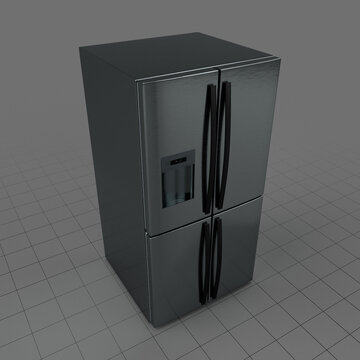French door refrigerator 4