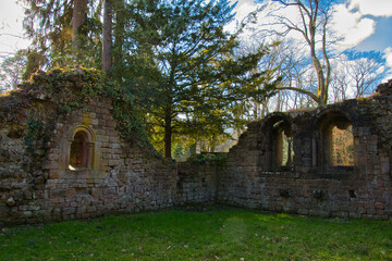 Fototapeta premium Park Windeck in ottrott im Elsass