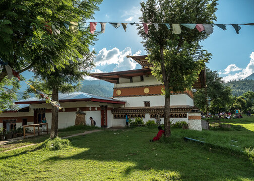 Chimi Lhakhang Temple in bhutan