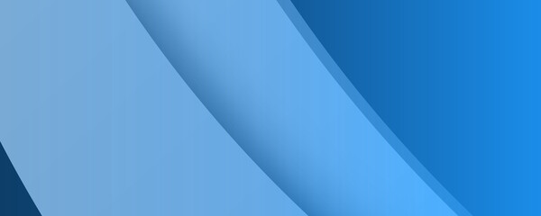 Modern simple soft light blue abstract background with geometric shape. Blue color background abstract art vector. Abstract blurry smooth blue white wave gradient background design, soft blue white