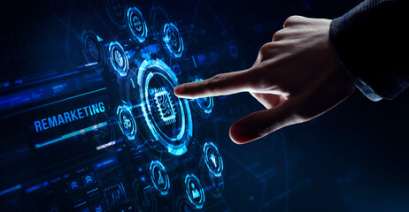 Internet, business, Technology and network concept. The concept of business, technology, the Internet and the network